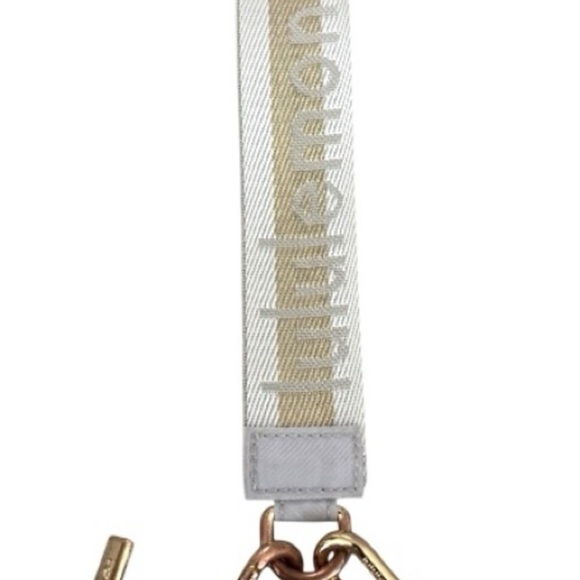 Lululemon Dual Pouch Wristlet Pink Mist/Gold/Vapor NIP - Picture 3 of 3